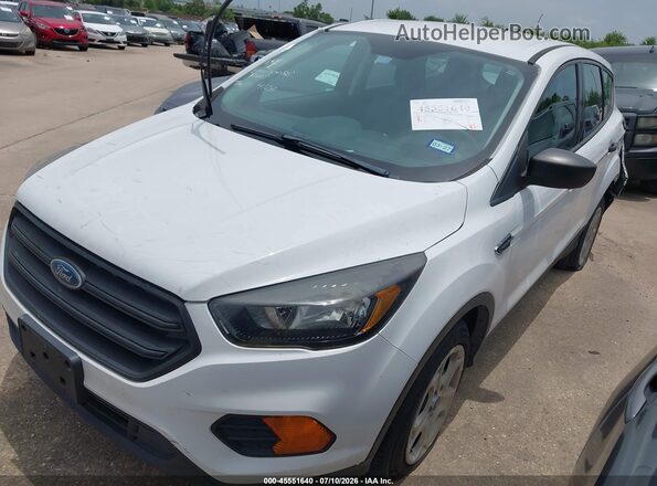 1FMCU0F72KUB30813 2019 FORD ESCAPE White Передня ліва чверть