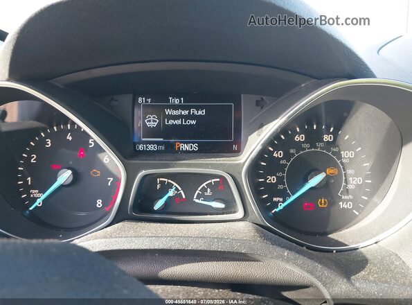 1FMCU0F72KUB30813 2019 FORD ESCAPE White Вид задніх сидінь