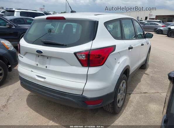 1FMCU0F72KUB30813 2019 FORD ESCAPE White Задня права чверть
