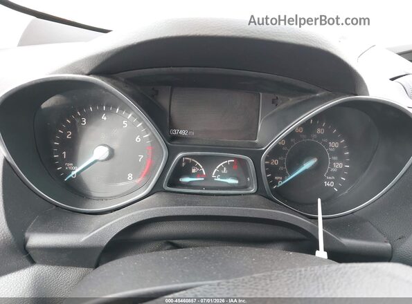 1FMCU0F72KUC25596 2019 FORD ESCAPE Silver უკანა სავარძლების ხედი