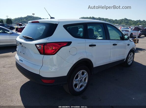 1FMCU0F72KUC53172 2019 FORD ESCAPE White Trasero derecho