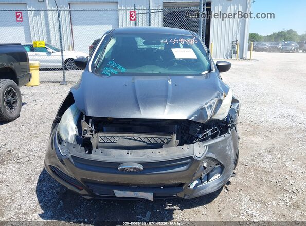 1FMCU0F73GUB20444 2016 FORD ESCAPE Gray Вид панелі приладів