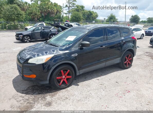 1FMCU0F73GUB53234 2016 FORD ESCAPE Black Przód lewy