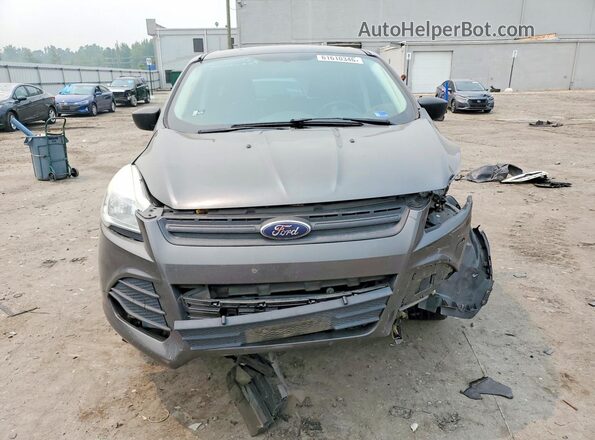 1FMCU0F73GUC52197 2016 FORD ESCAPE Gray Widok z przodu