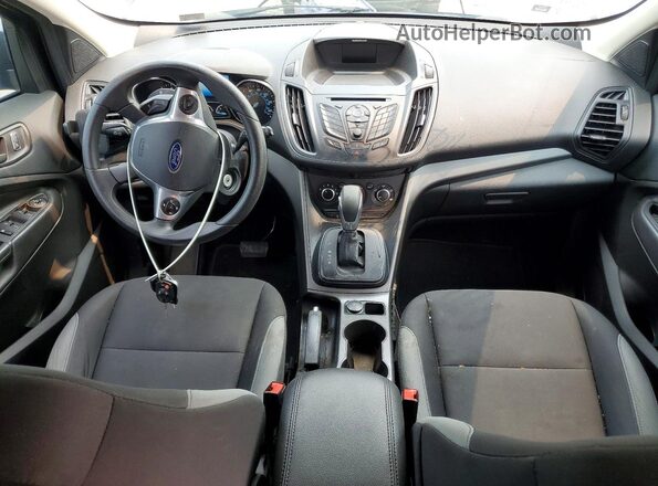 1FMCU0F73GUC52197 2016 FORD ESCAPE Gray Widok deski rozdzielczej