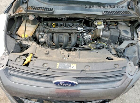 1FMCU0F73GUC52197 2016 FORD ESCAPE Gray Widok komory silnika