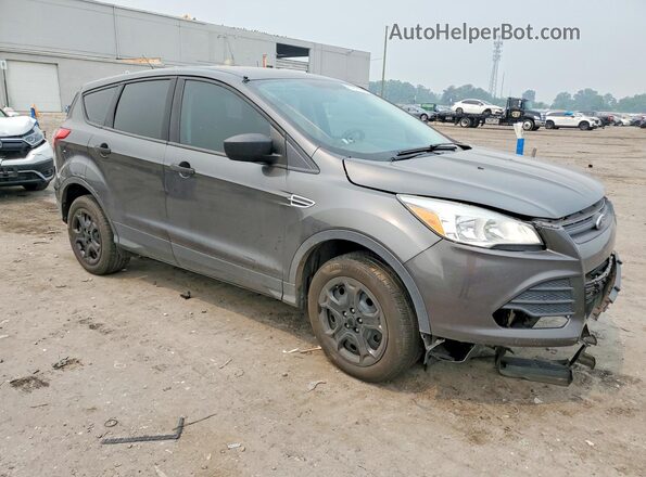 1FMCU0F73GUC52197 2016 FORD ESCAPE Gray Przód prawy