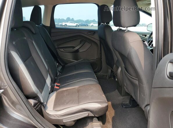 1FMCU0F73GUC52197 2016 FORD ESCAPE Gray Widok wnętrza z tyłu