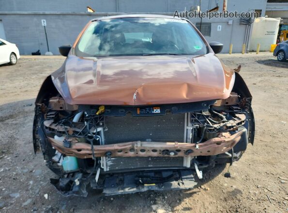 1FMCU0F73HUB49749 2017 FORD ESCAPE Orange Front view