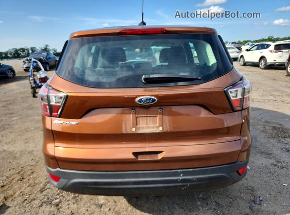 1FMCU0F73HUB49749 2017 FORD ESCAPE Orange Rear view