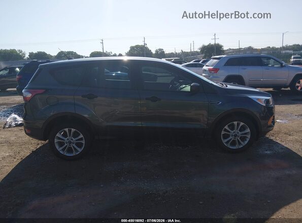 1FMCU0F73HUC10758 2017 FORD ESCAPE Gray უკანა სალონის ხედი