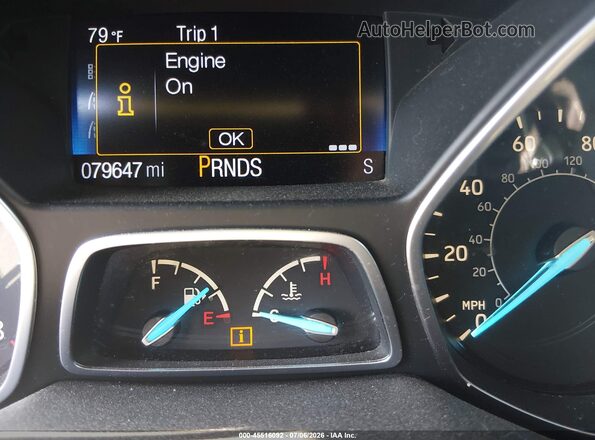 1FMCU0F73HUC10758 2017 FORD ESCAPE Gray 
