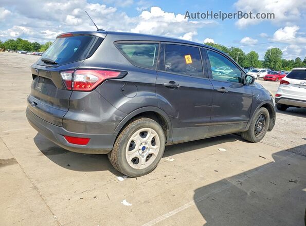 1FMCU0F73HUD07779 2017 FORD ESCAPE Gray Trasero derecho