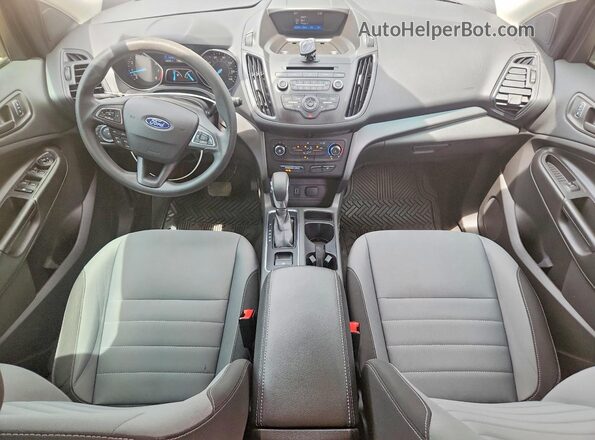 1FMCU0F73JUB03750 2018 FORD ESCAPE White Vista del salpicadero