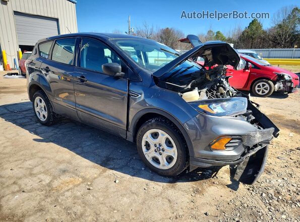 1FMCU0F73JUC77754 2018 FORD ESCAPE Black Przód prawy