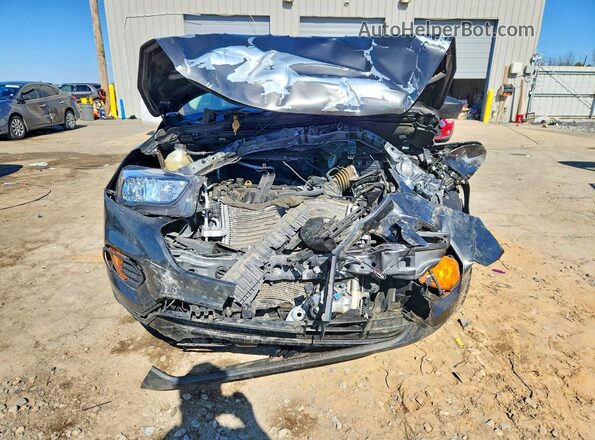 1FMCU0F73JUC77754 2018 FORD ESCAPE Black Widok z przodu