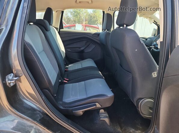 1FMCU0F73JUC77754 2018 FORD ESCAPE Black Widok wnętrza z tyłu