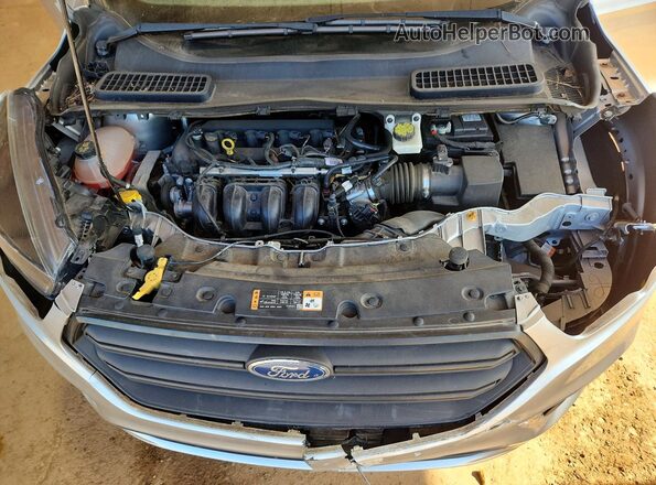 1FMCU0F73KUA67785 2019 FORD ESCAPE Silver ძრავის განყოფილების ხედი