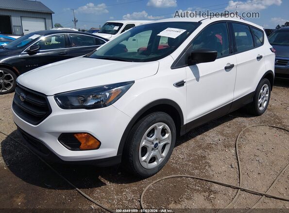 1FMCU0F73KUB23370 2019 FORD ESCAPE White Przód lewy
