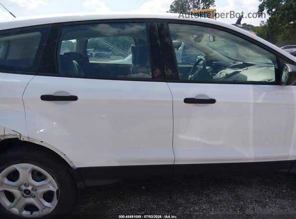 1FMCU0F73KUB23370 2019 FORD ESCAPE White Widok wnętrza z tyłu