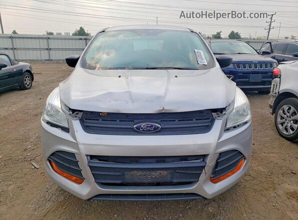 1FMCU0F74GUA65566 2016 FORD ESCAPE Silver წინა ხედი