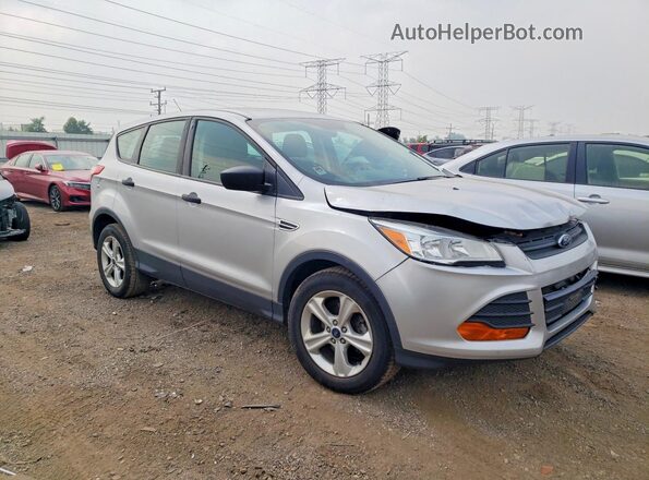 1FMCU0F74GUA65566 2016 FORD ESCAPE Silver წინა მარჯვენა
