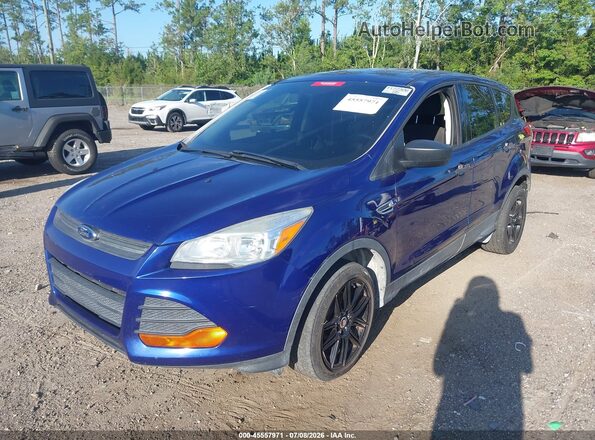 1FMCU0F74GUB67160 2016 FORD ESCAPE Blue Przód lewy