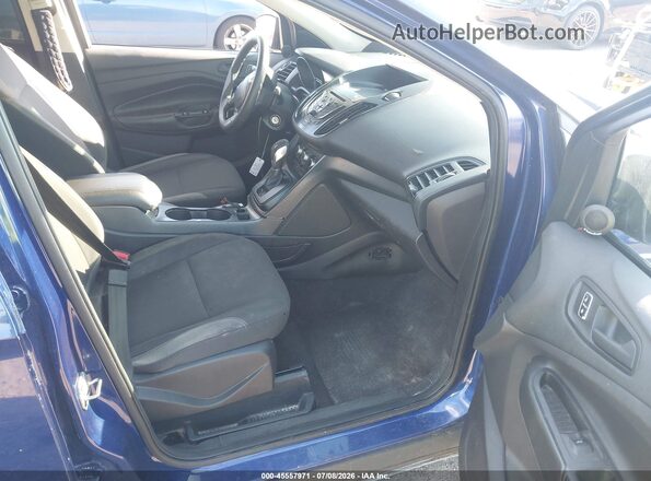 1FMCU0F74GUB67160 2016 FORD ESCAPE Blue Widok wnętrza z przodu