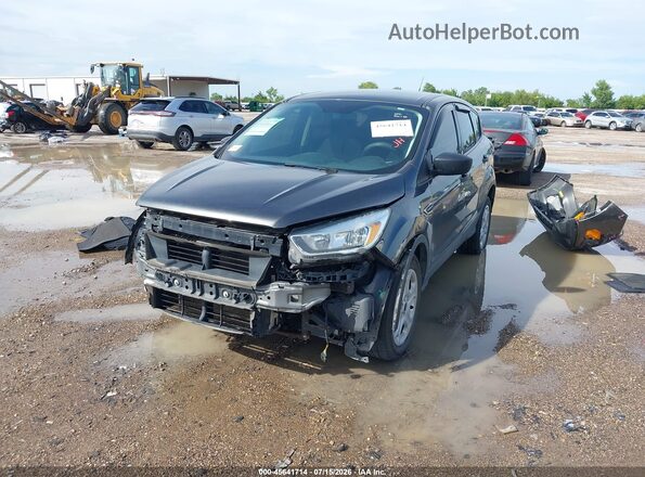1FMCU0F74HUB57925 2017 FORD ESCAPE Gray Przód lewy