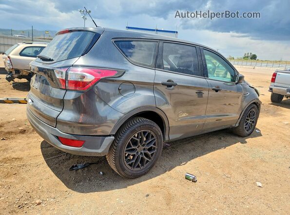 1FMCU0F74HUB59884 2017 FORD ESCAPE Gray უკანა მარჯვენა