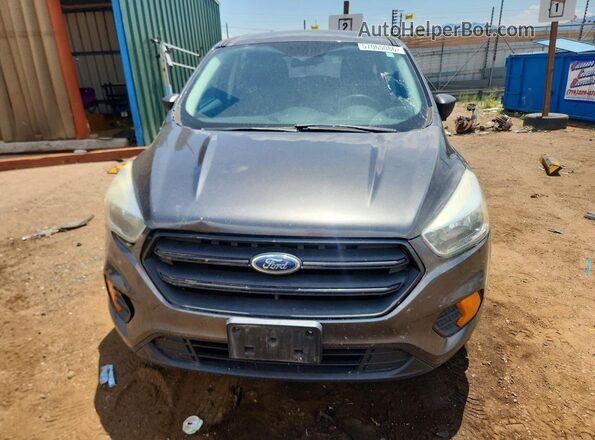 1FMCU0F74HUB59884 2017 FORD ESCAPE Gray წინა ხედი