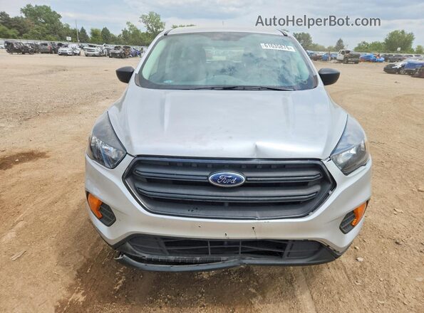 1FMCU0F74JUA18156 2018 FORD ESCAPE Silver Դիմացի տեսք