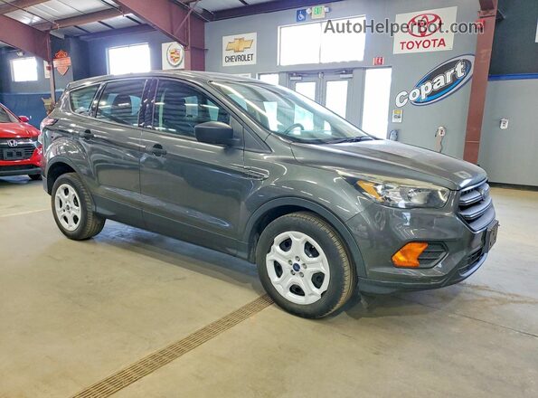 1FMCU0F74JUA76798 2018 FORD ESCAPE Gray Առջևի աջ