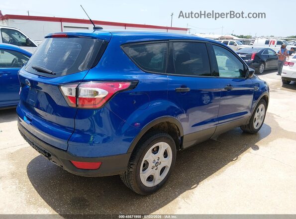 1FMCU0F74JUB24137 2018 FORD ESCAPE Blue Задня права чверть