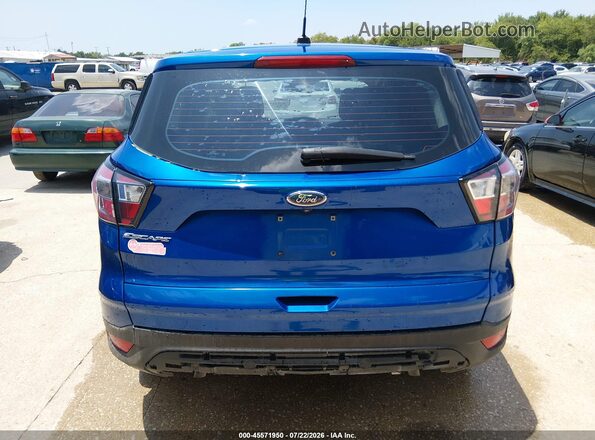 1FMCU0F74JUB24137 2018 FORD ESCAPE Blue 