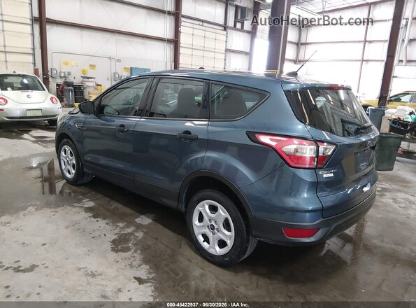 1FMCU0F74JUB25448 2018 FORD ESCAPE Blue Задня ліва чверть