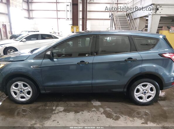 1FMCU0F74JUB25448 2018 FORD ESCAPE Blue Панорамний вид салону 360°