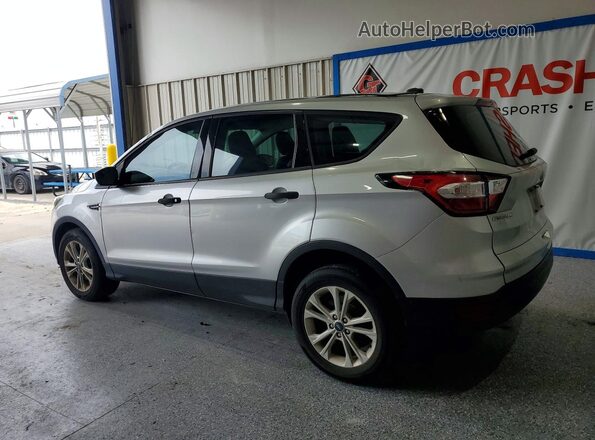 1FMCU0F74JUC26585 2018 FORD ESCAPE Silver Rear left