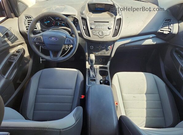 1FMCU0F74JUD54843 2018 FORD ESCAPE Black Vista del salpicadero