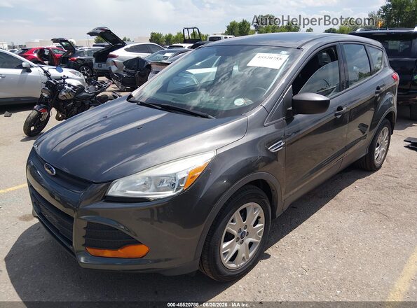 1FMCU0F75GUA84501 2016 FORD ESCAPE Серебряный Передняя левая четверть