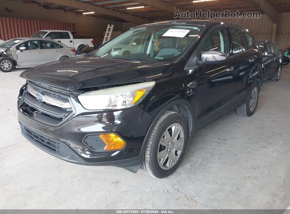 1FMCU0F75HUB19507 2017 FORD ESCAPE Black Vista tres cuartos delantera izquierda