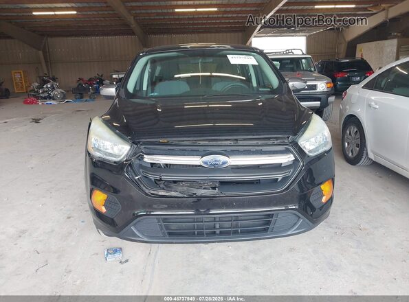 1FMCU0F75HUB19507 2017 FORD ESCAPE Black Vista del cuadro de instrumentos
