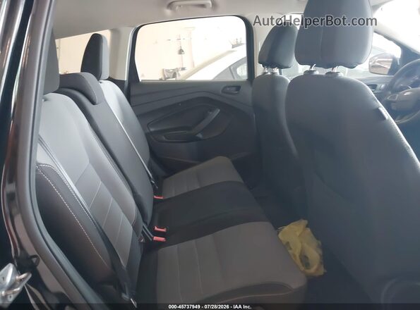 1FMCU0F75HUB19507 2017 FORD ESCAPE Black Vista de la etiqueta del VIN