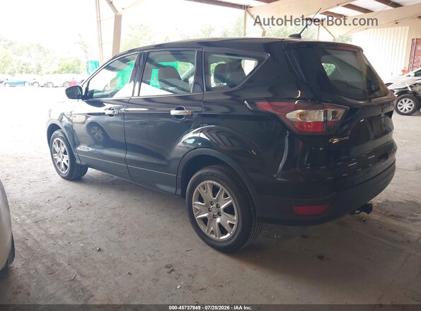1FMCU0F75HUB19507 2017 FORD ESCAPE Black Rear left