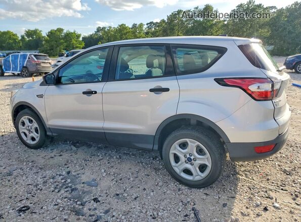 1FMCU0F75HUB66343 2017 FORD ESCAPE Silver უკანა მარცხენა
