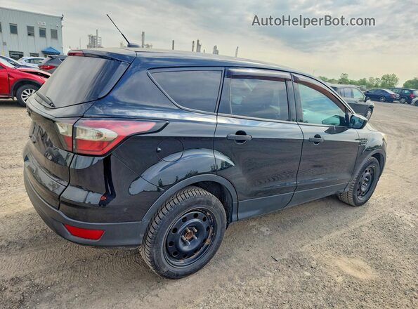 1FMCU0F75HUE10668 2017 FORD ESCAPE Black უკანა მარჯვენა