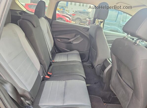 1FMCU0F75HUE10668 2017 FORD ESCAPE Black უკანა სავარძლების ხედი