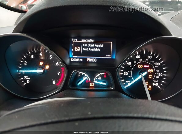 1FMCU0F75HUE13800 2017 FORD ESCAPE Orange უკანა სავარძლების ხედი