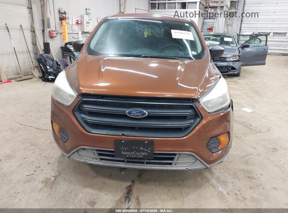 1FMCU0F75HUE13800 2017 FORD ESCAPE Orange ხელსაწყოთა პანელის ხედი