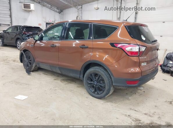 1FMCU0F75HUE13800 2017 FORD ESCAPE Orange უკანა მარცხენა